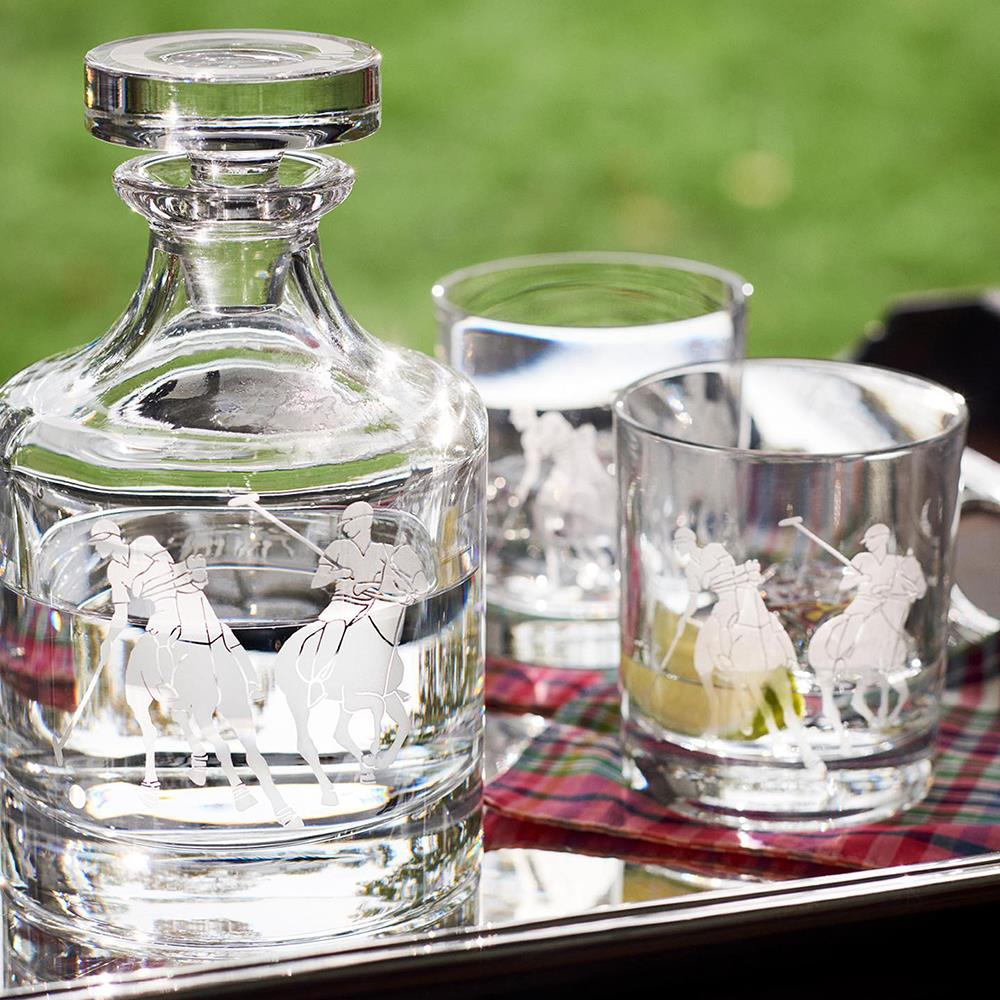 Ralph Lauren Home Garrett Transparent İkili Viski Bardağı