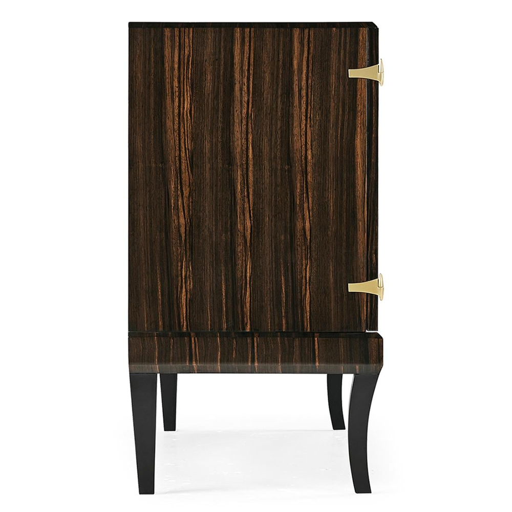 Jonathan Charles Rectangular Curved Art Deco Konsol