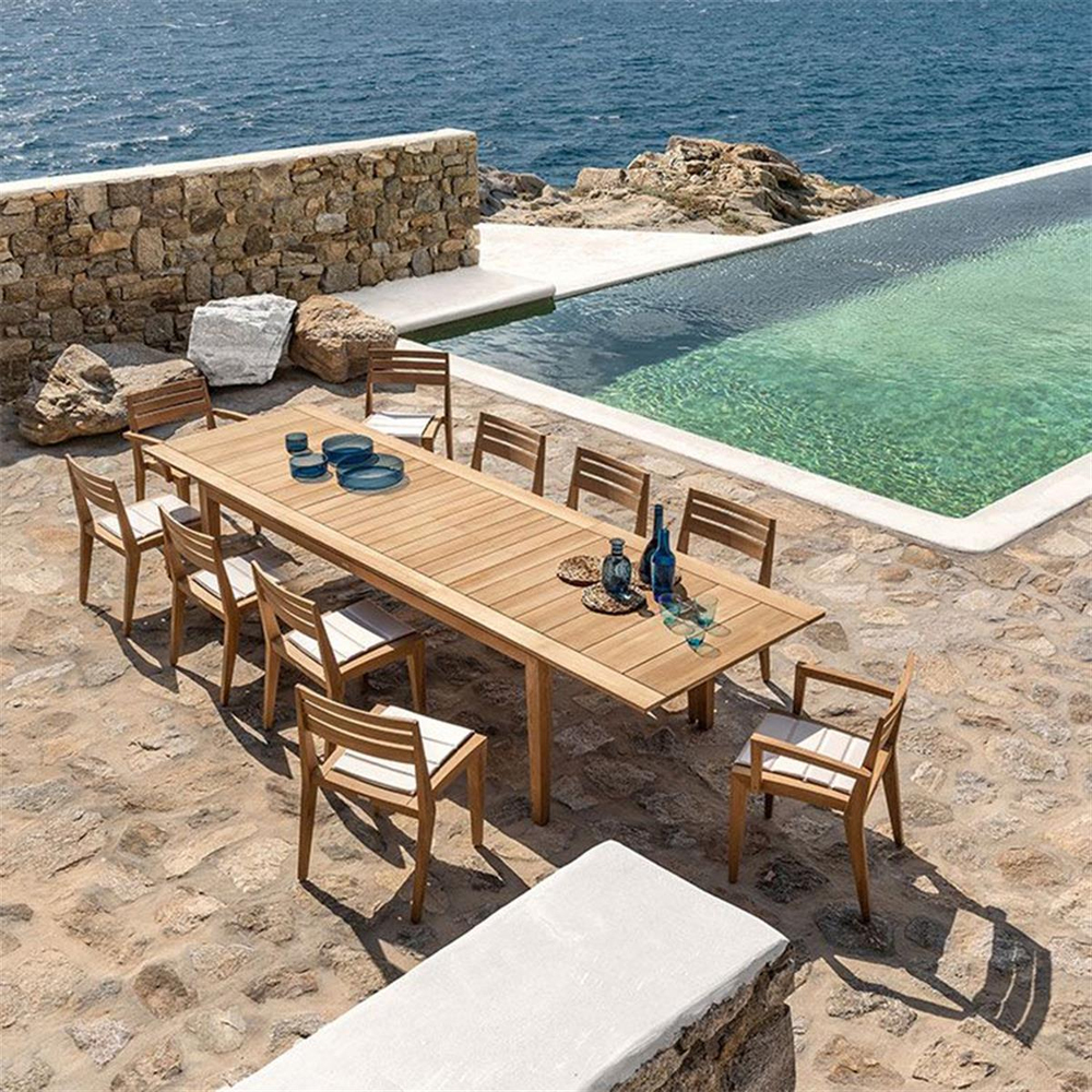Ethimo Ribot Teak 235/340 Açılır Yemek Masası