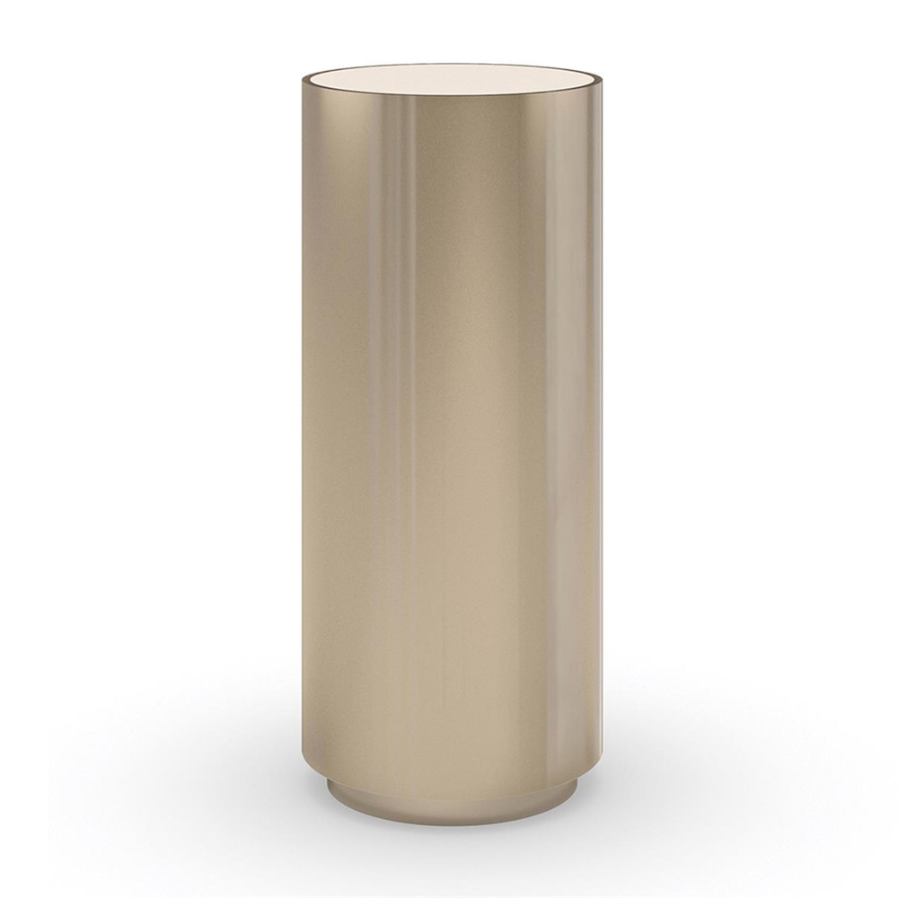 Caracole Round About Short Whisper of Gold Side Table