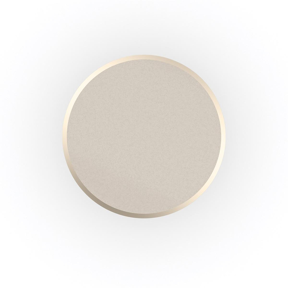 Caracole Round About Short Whisper of Gold Side Table