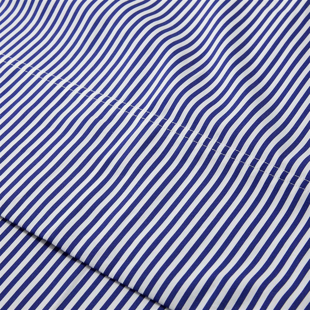 Ralph Lauren Home Shirting Navy White Çarşaf