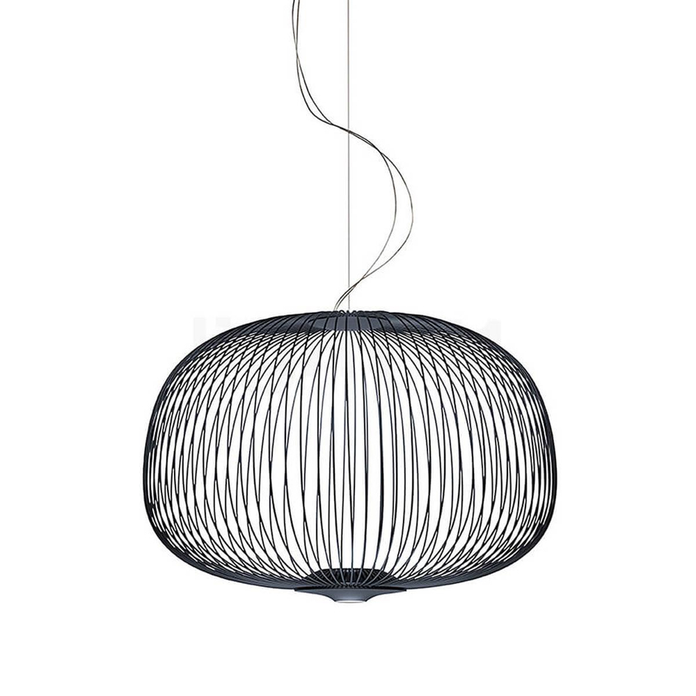 Spokes 3 My Light - Avize/Tavan Lambası – Graphite –Ç61 H42/340 cm