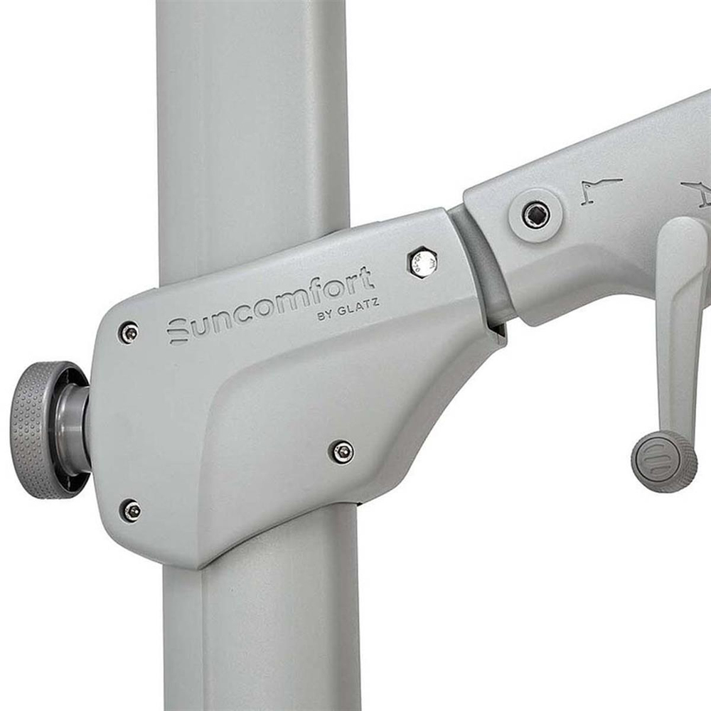 Glatz Suncomfort VarioFlex Ecru Ayaklı Kare Şemsiye