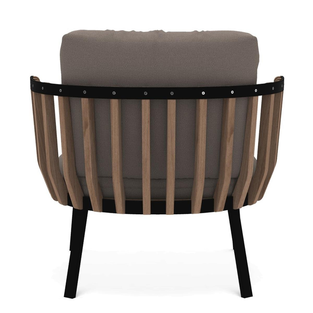 Ethimo Swing Teak Sepia Black Koltuk
