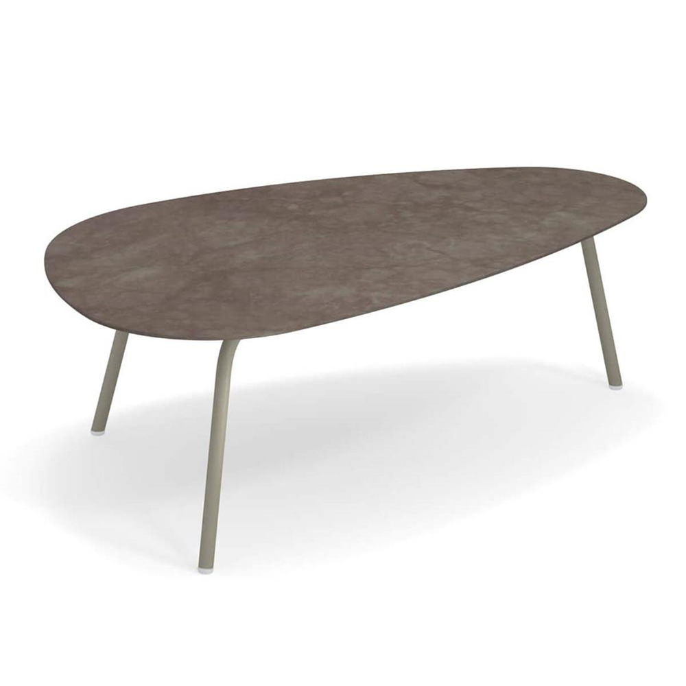 Terramare Büyük Sehpa-Grey Green(37)-Tabla Emperador(36)