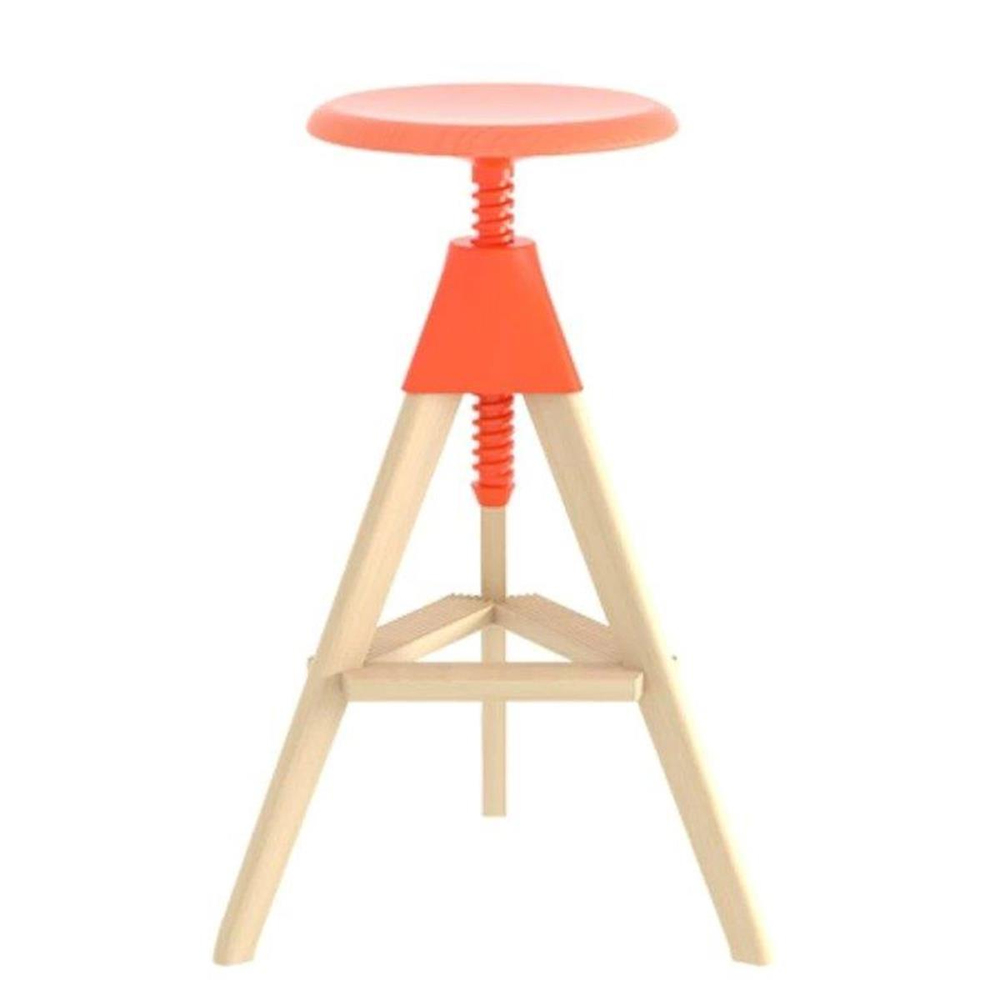 Tom Bar Taburesi-İskelet ve Oturum Natural (7011)-Joint Orange (1780C)