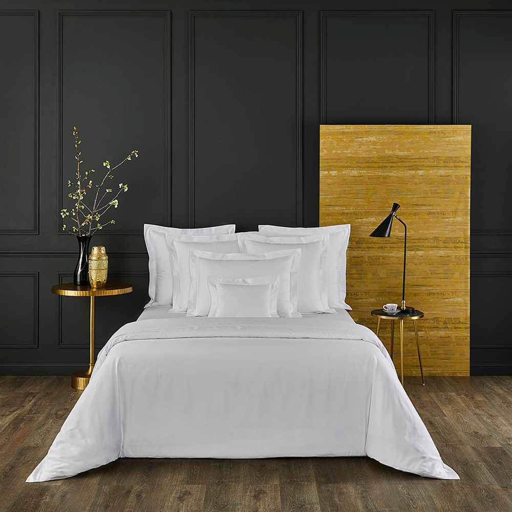 Yves Delorme Triomphe Blanc Square Pillowcase