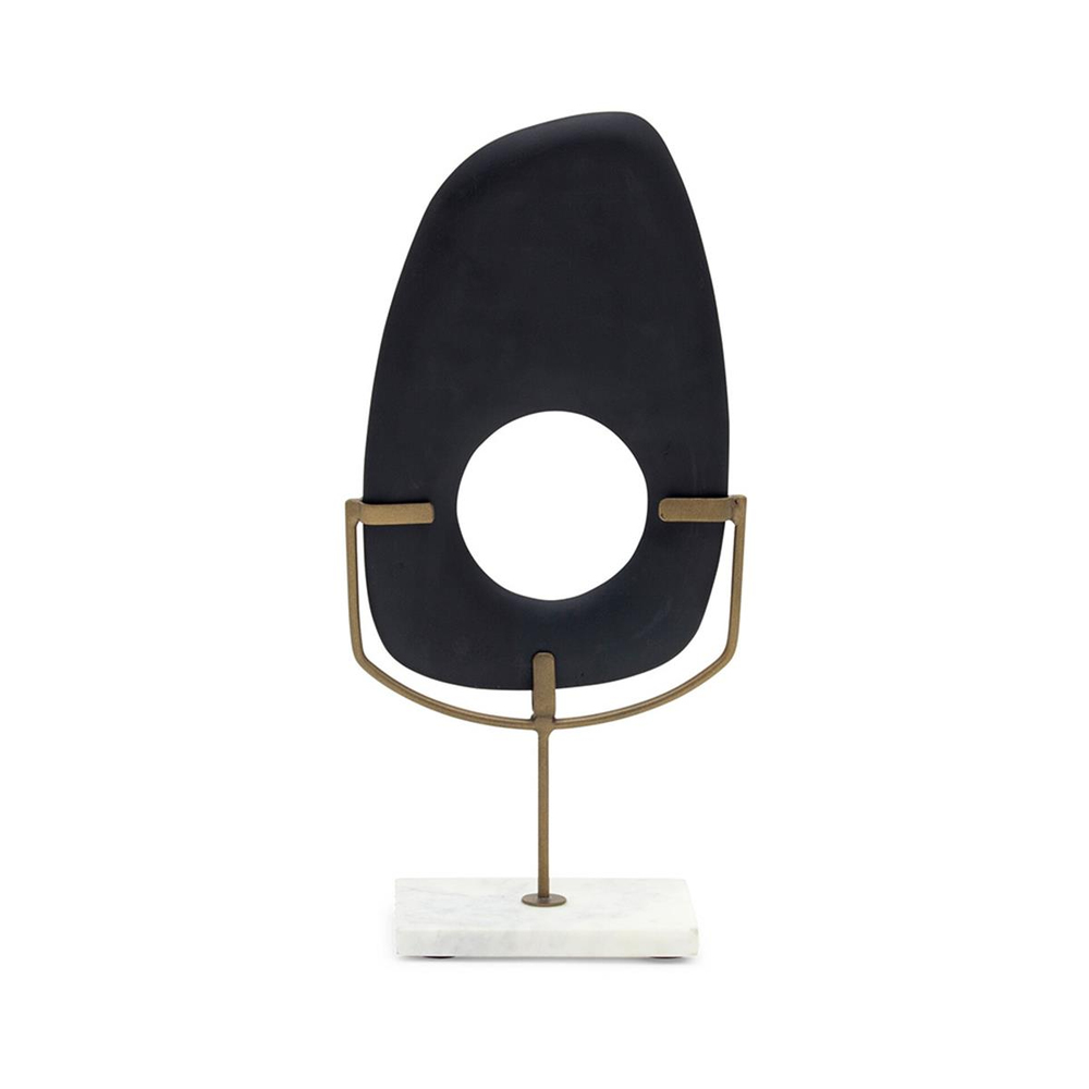 Mitchell Gold+Bob Williams Matte Black Sculpture