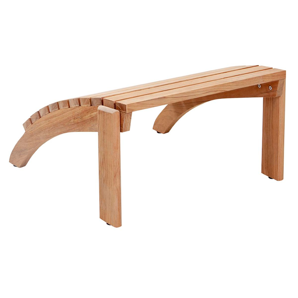 Alfresco Vicenza Teak Bahçe Pufu