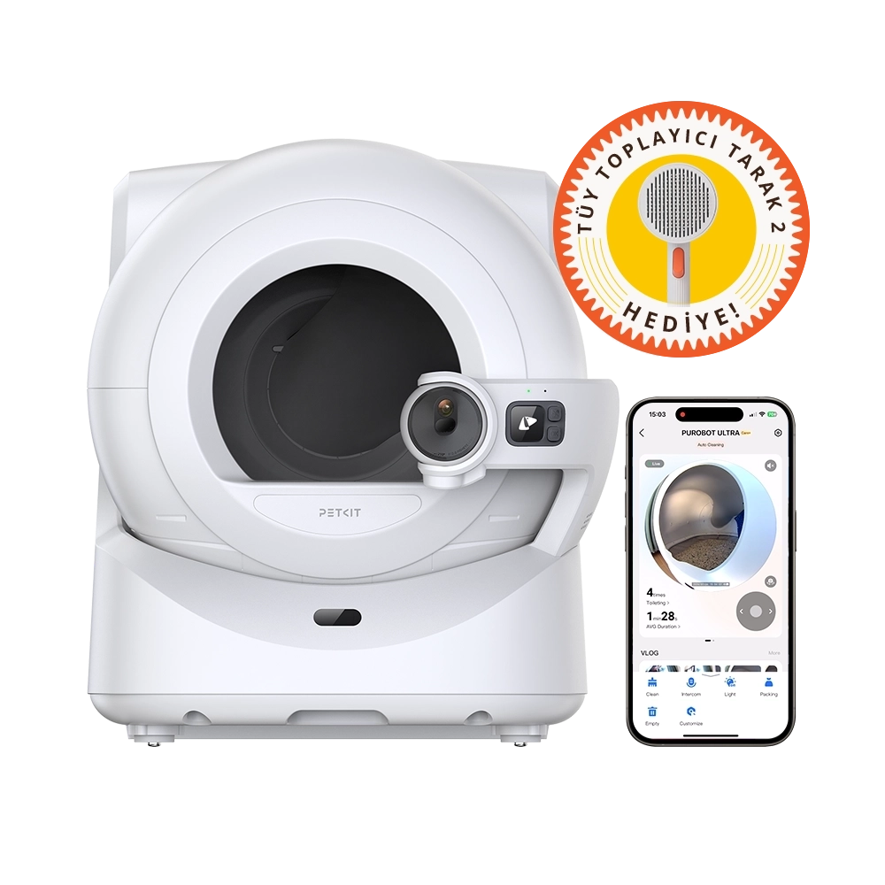 Petkit Purobot Ultra Akıllı Kedi Tuvaleti