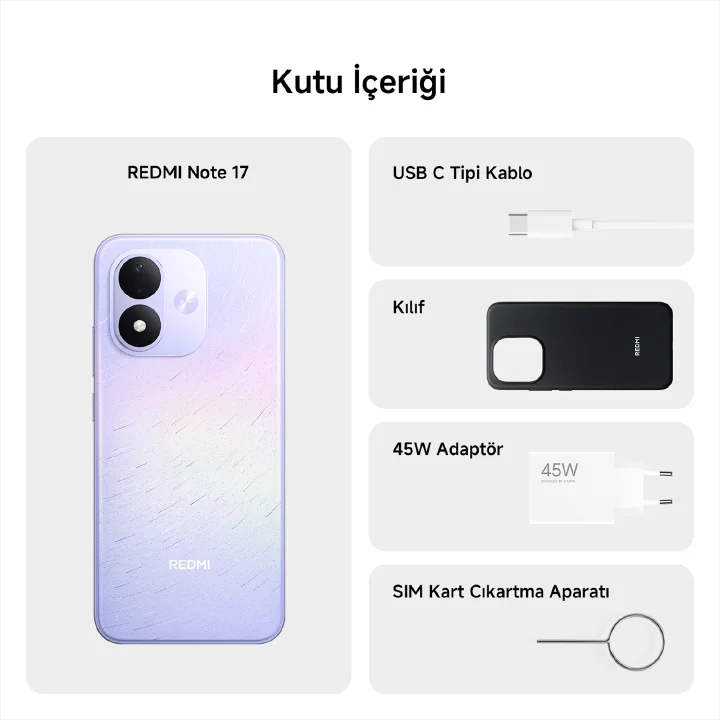 Xiaomi Redmi Note 17 4G 6/256 GB Mor