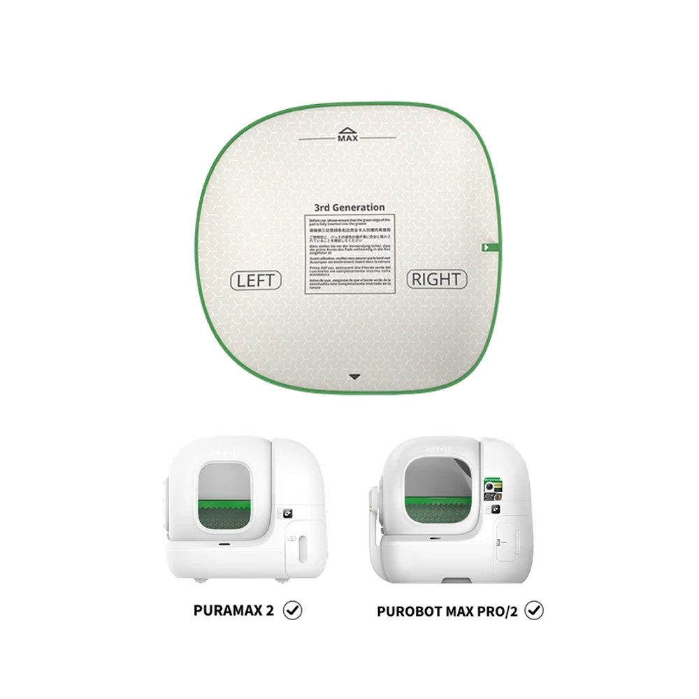 Petkit Pura Max 2 & Purobot Max Pro/Pro 2 Yüksek Performanslı Akıllı Kedi Tuvalet Pedi