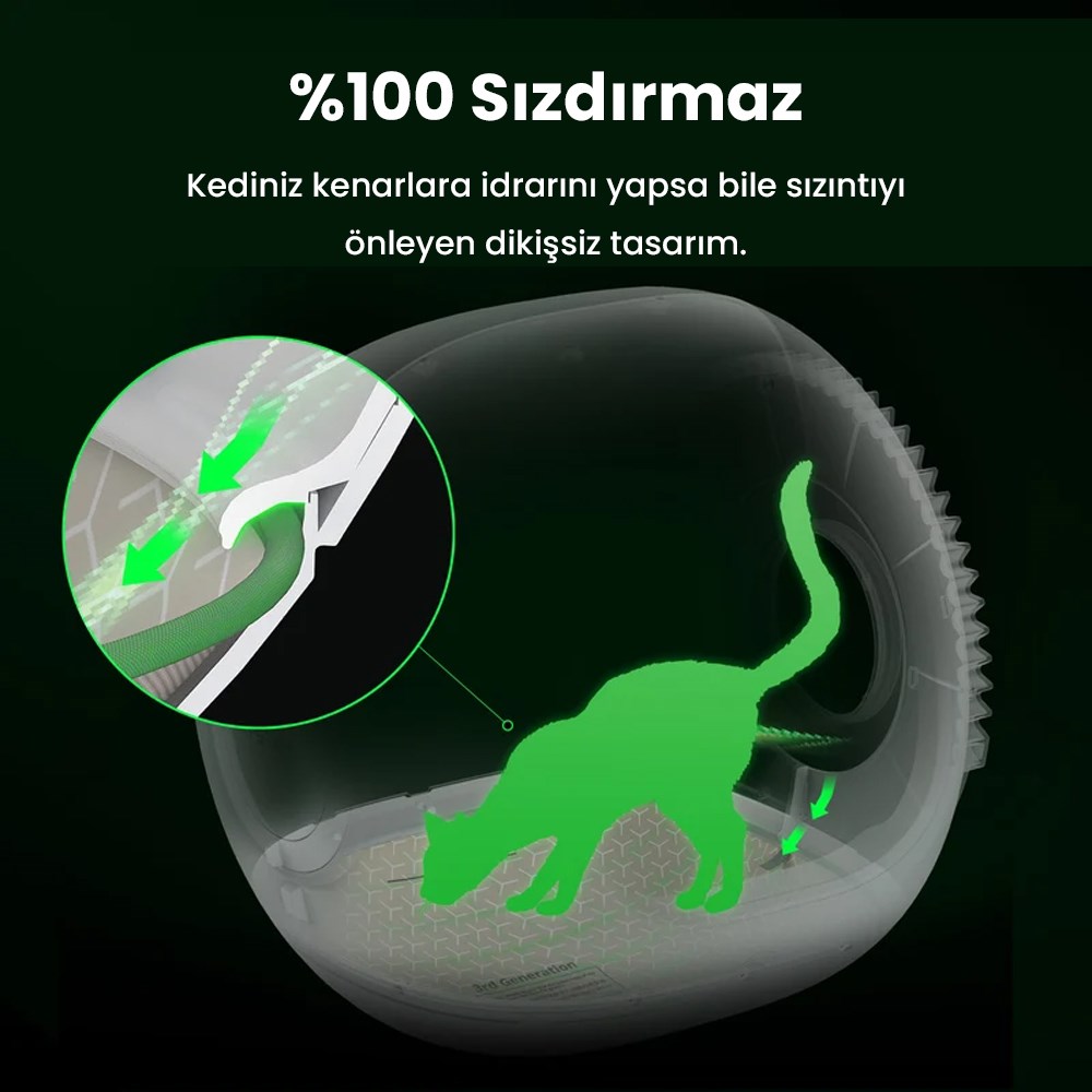 Petkit Pura Max 2 & Purobot Max Pro/Pro 2 Yüksek Performanslı Akıllı Kedi Tuvalet Pedi