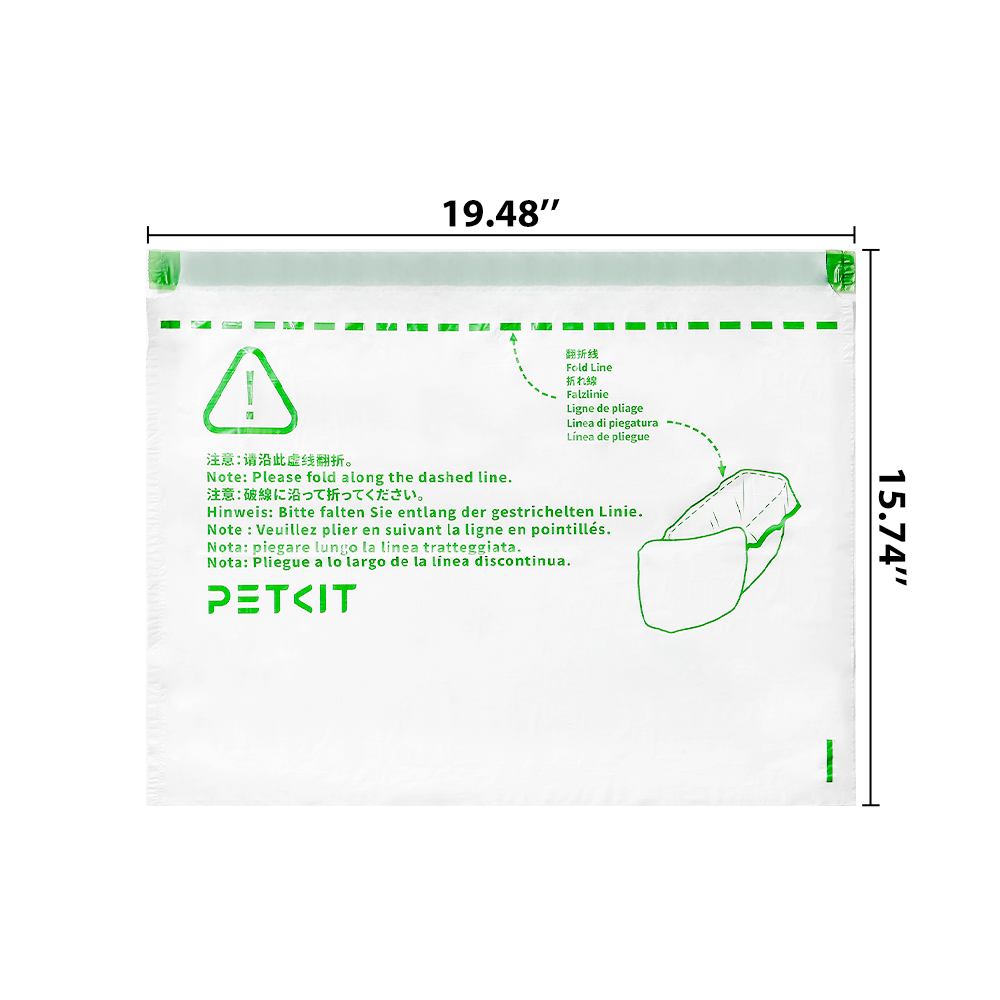 Petkit Akıllı Kedi Tuvaleti Dayanıklı Çöp Poşeti