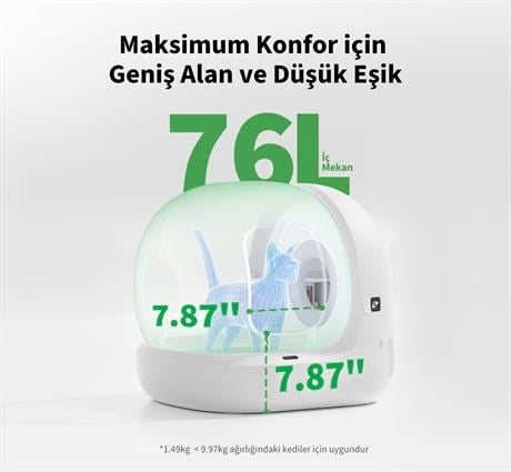 Petkit Pura Max 2 Akıllı Kedi Tuvaleti 2li Paket