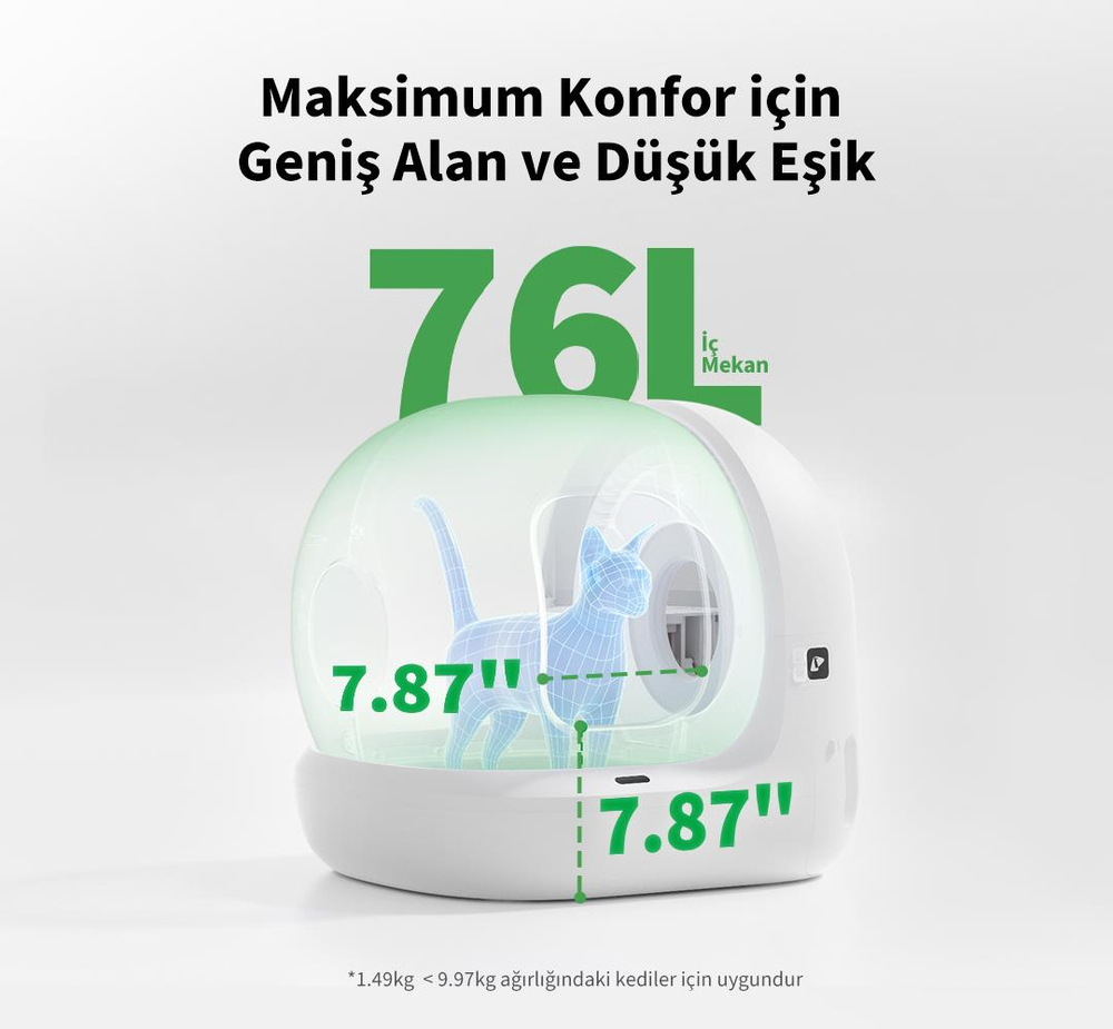 Petkit Pura Max 2 Akıllı Kedi Tuvaleti
