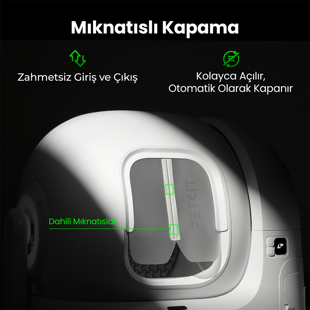 Petkit Max, Max 2 ve Max Pro Manyetik Toz Geçirmez Perde