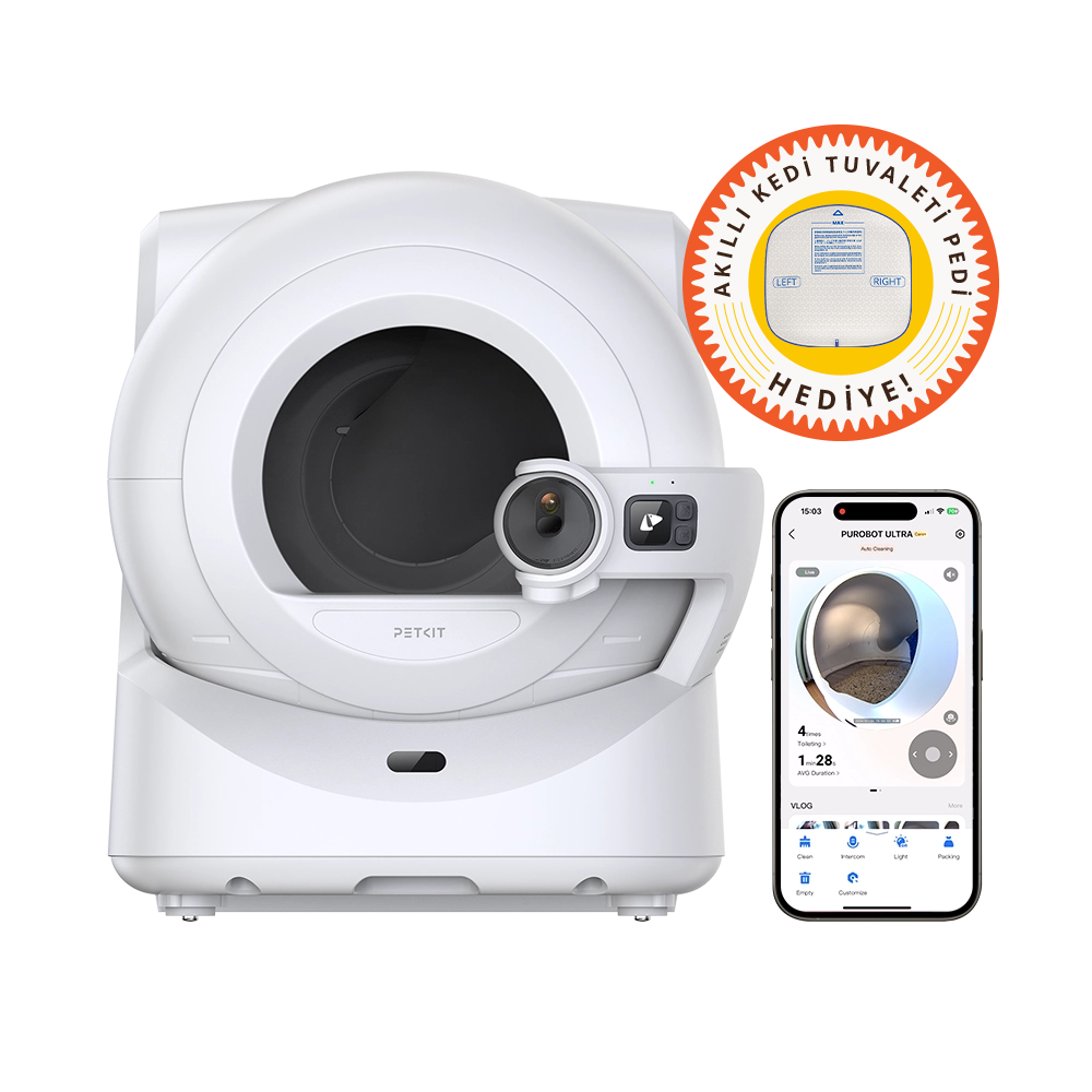 Petkit Purobot Ultra Akıllı Kedi Tuvaleti