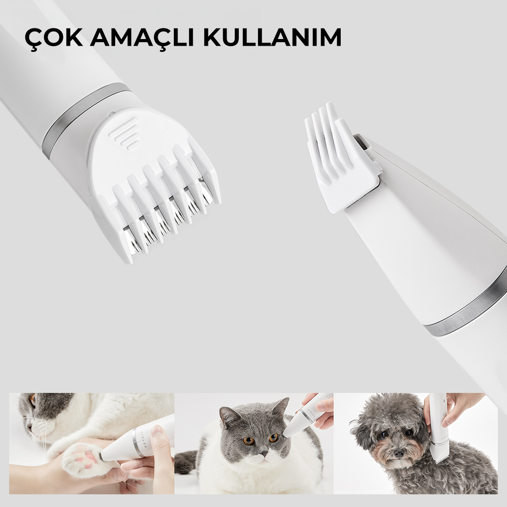 Petkit Tıraş Makinası 2si 1 Arada