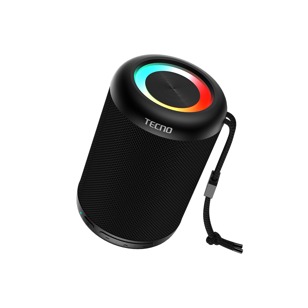 Tecno Bluetooth Hoparlör Square S3 Siyah
