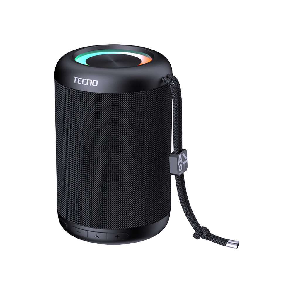 Tecno Bluetooth Hoparlör Square S3 Siyah