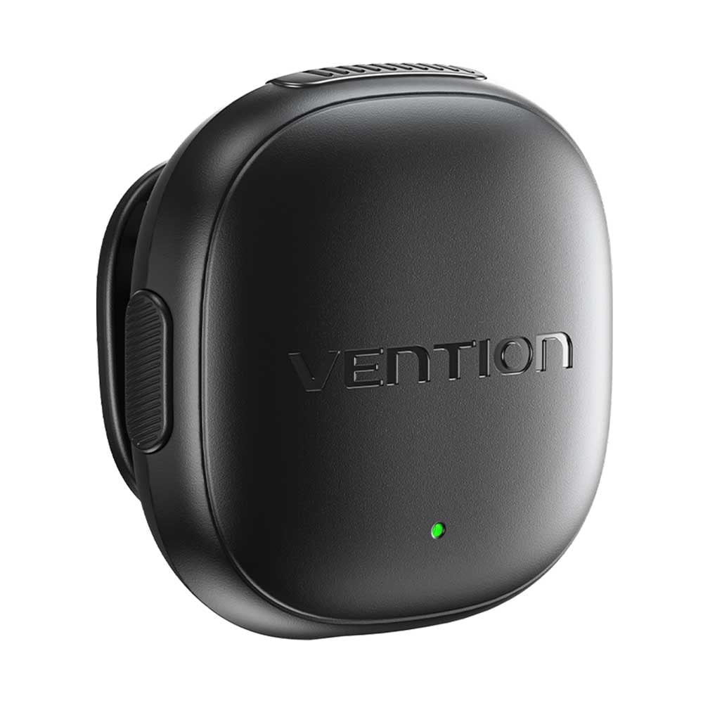 Vention  2.4GHz Kablosuz AI Gürültü Engellemeli İkili Yaka Mikrofonu 200m Siyah - NCD