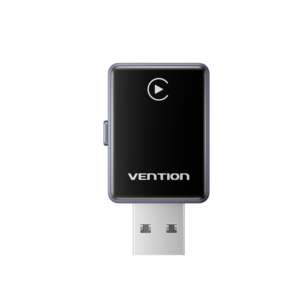 Vention Kablosuz Carplay ve Android Auto Dönüştürücü Adaptör Metal Gri - KRY
