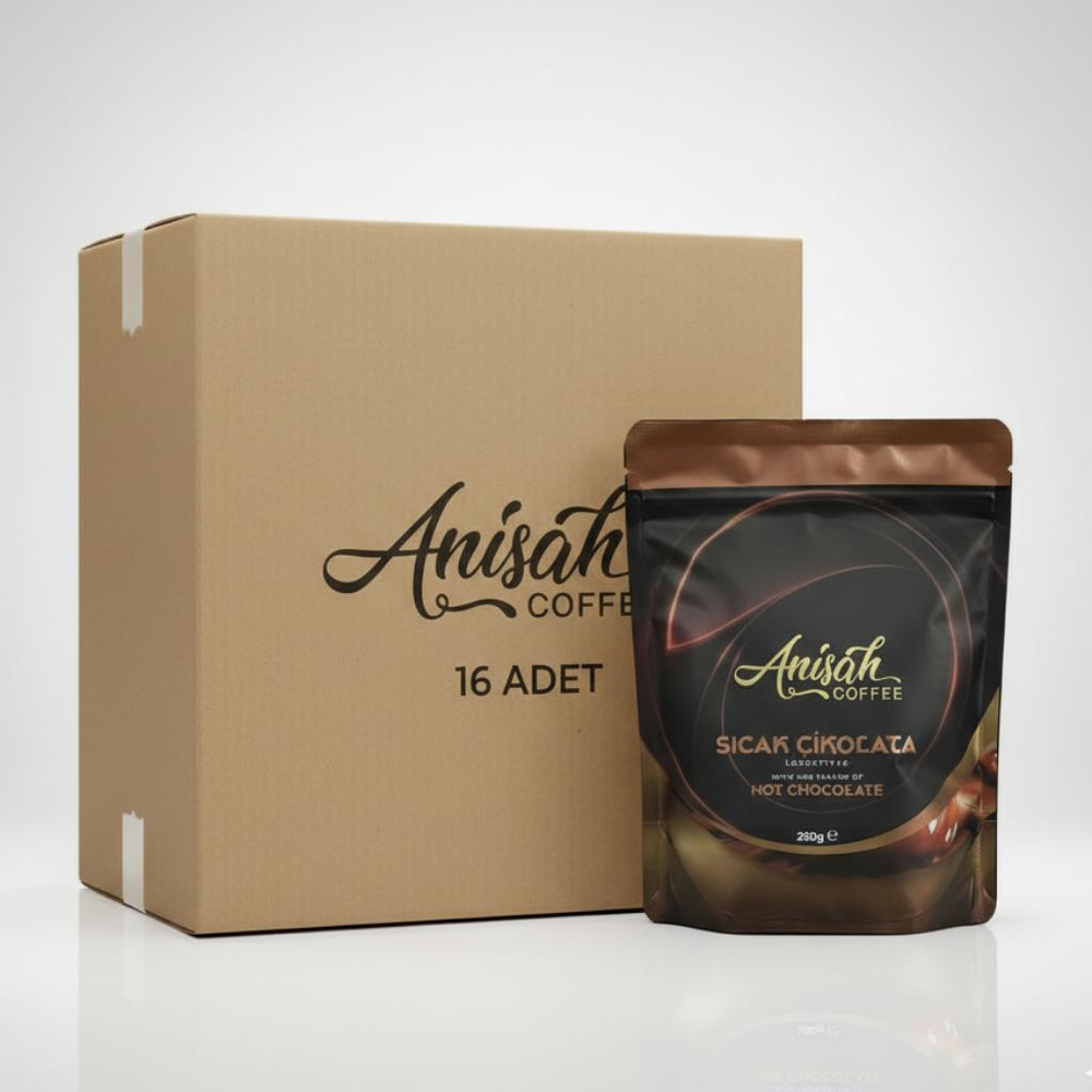 ANİSAH SICAK ÇİKOLATA 200g * 16 Adet - ANISAH COFFEE
