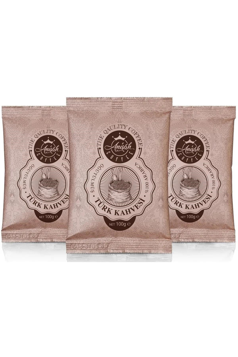 Anişah Türk Kahvesi 100 gr 3'lü paket - ANISAH COFFEE