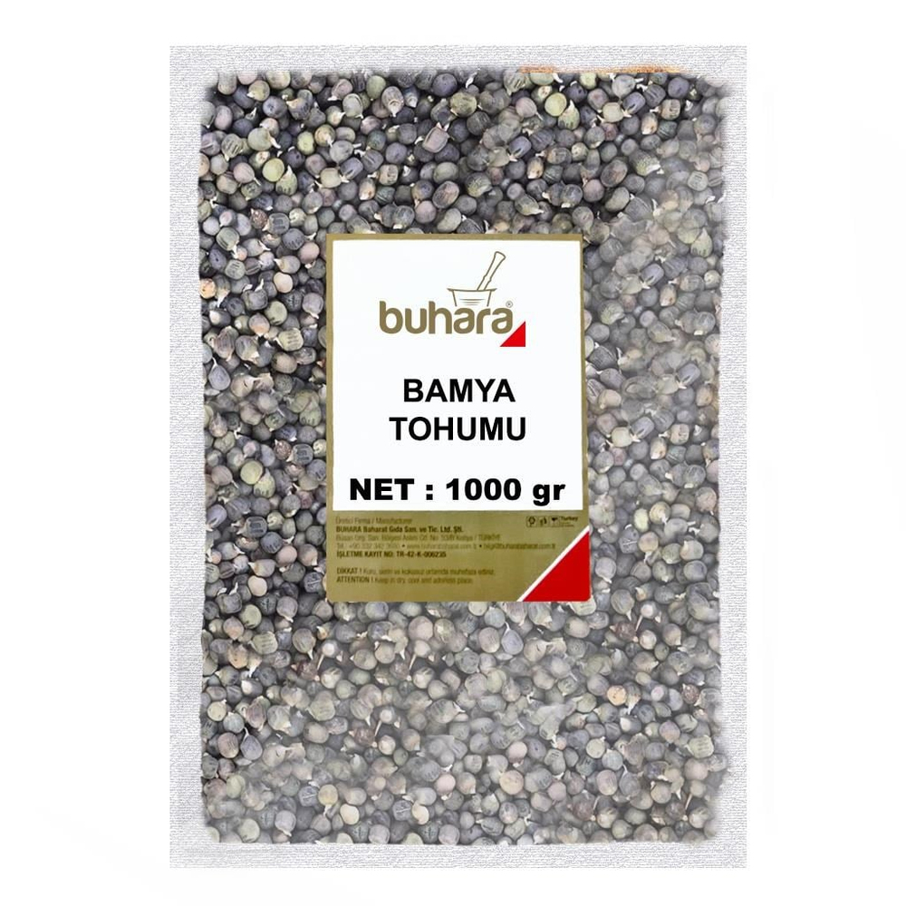 BUHARA BAMYA TOHUMU 1000 GR - BUHARA BAHARAT