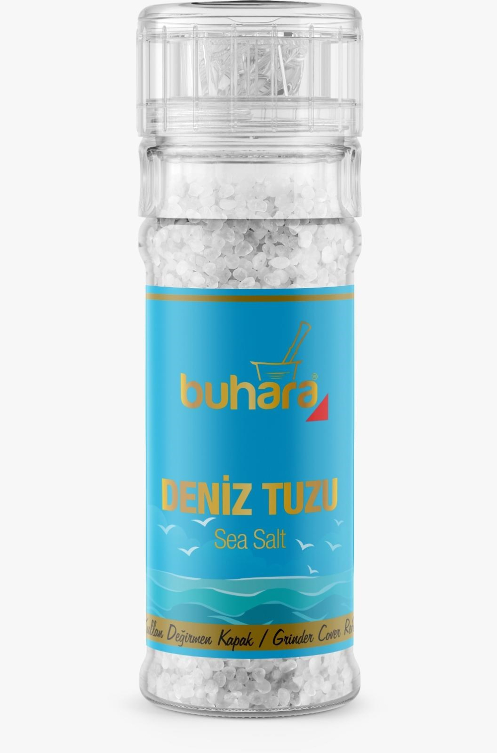 BUHARA DENİZ TUZU CAM DEĞİRMEN 110 GR - BUHARA