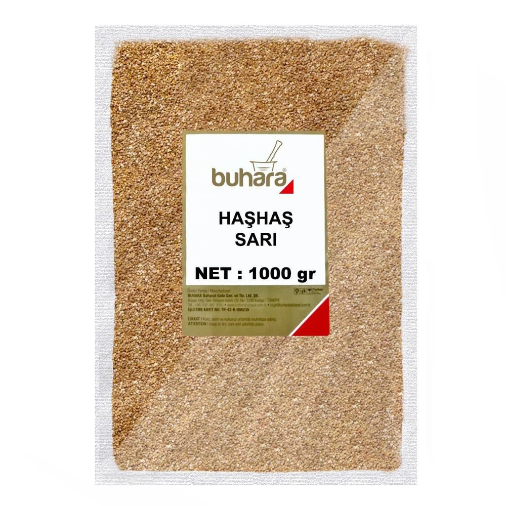 BUHARA HAŞHAŞ SARI 1000 GR