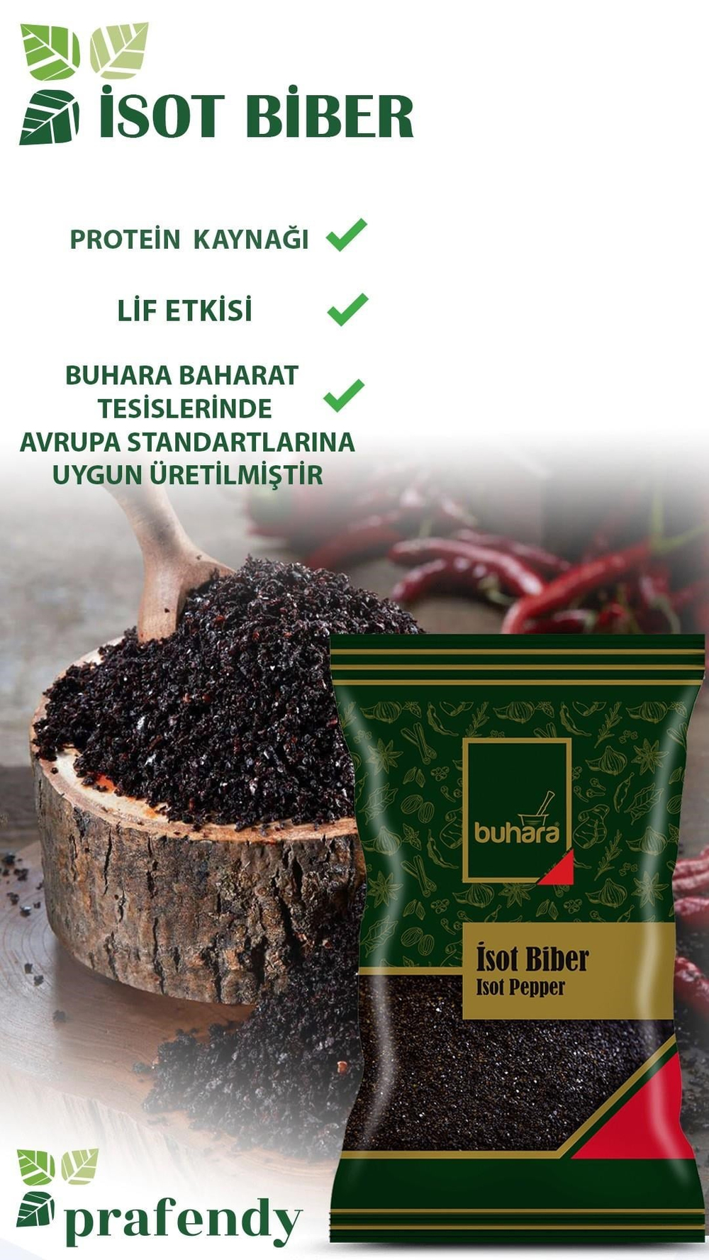 BUHARA İSOT BİBER 200 GR