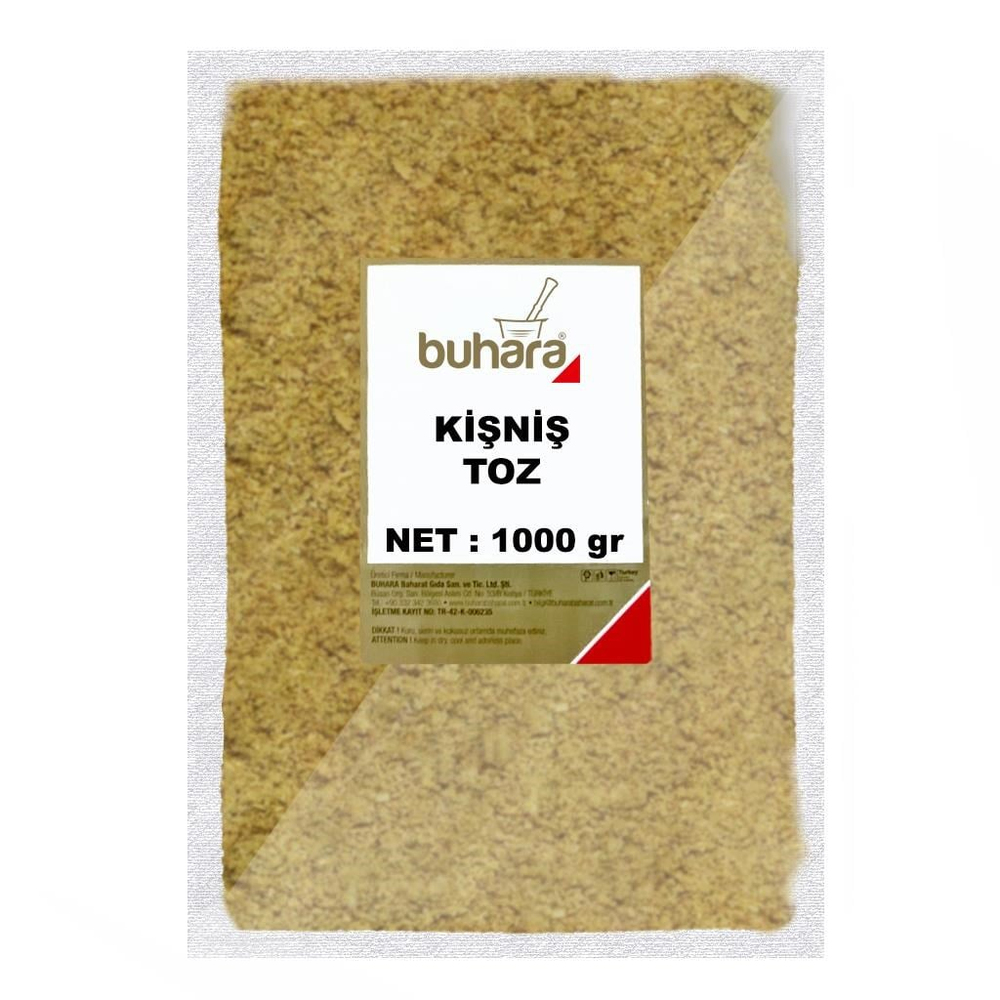 BUHARA KİŞNİŞ TOZ 1000 GR - BUHARA BAHARAT