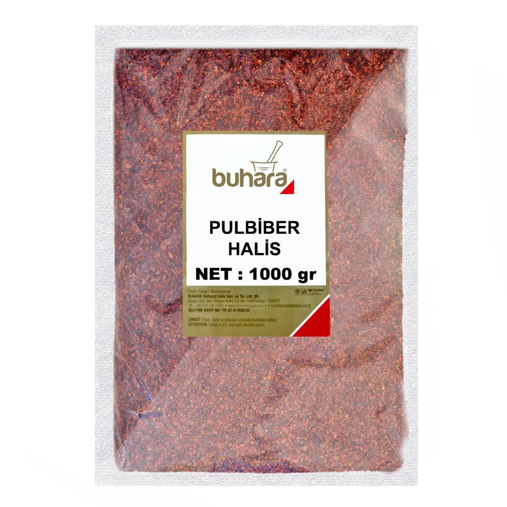 BUHARA PULBİBER HALİS 1000 GR - BUHARA BAHARAT