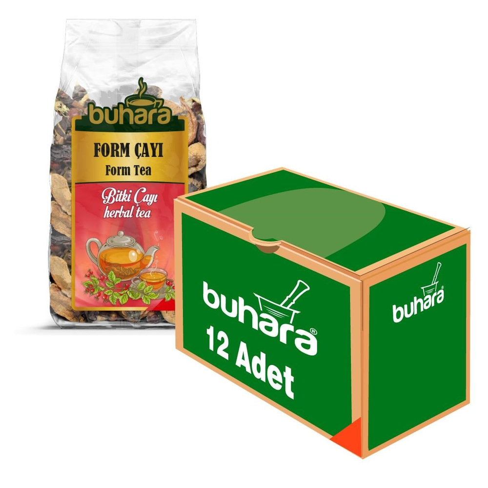 BUHARA TOPTAN FORM ÇAYI 80 GR. x 12 AD.  - BUHARA