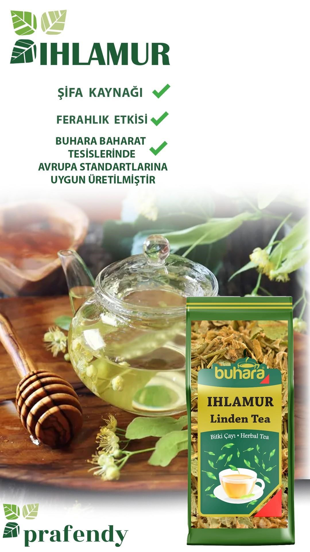 BUHARA TOPTAN IHLAMUR 30 GR. x 12 AD. 