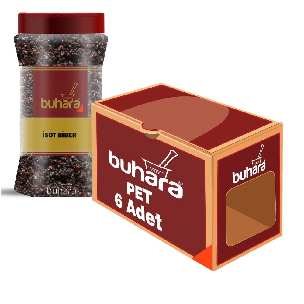 BUHARA TOPTAN İSOT BİBER 500 GR x 6 Ad. PET - BUHARA