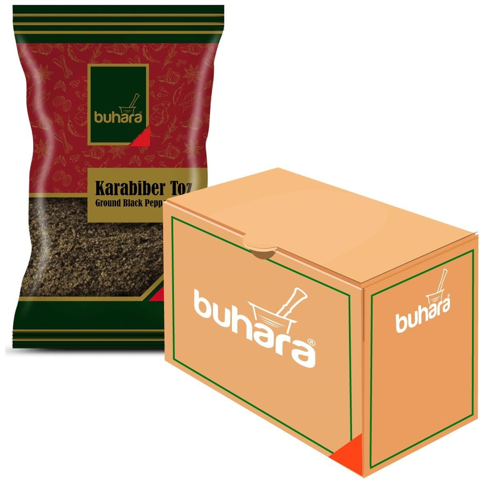 BUHARA TOPTAN KARABİBER 200 GR  x 12 Ad. - BUHARA