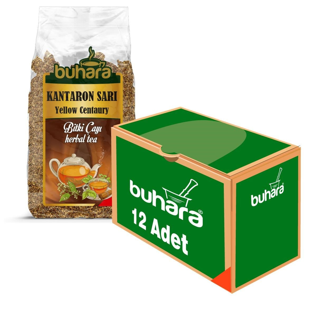 BUHARA TOPTAN SARI KANTARON ÇAYI 30 GR. x 12 AD. - BUHARA