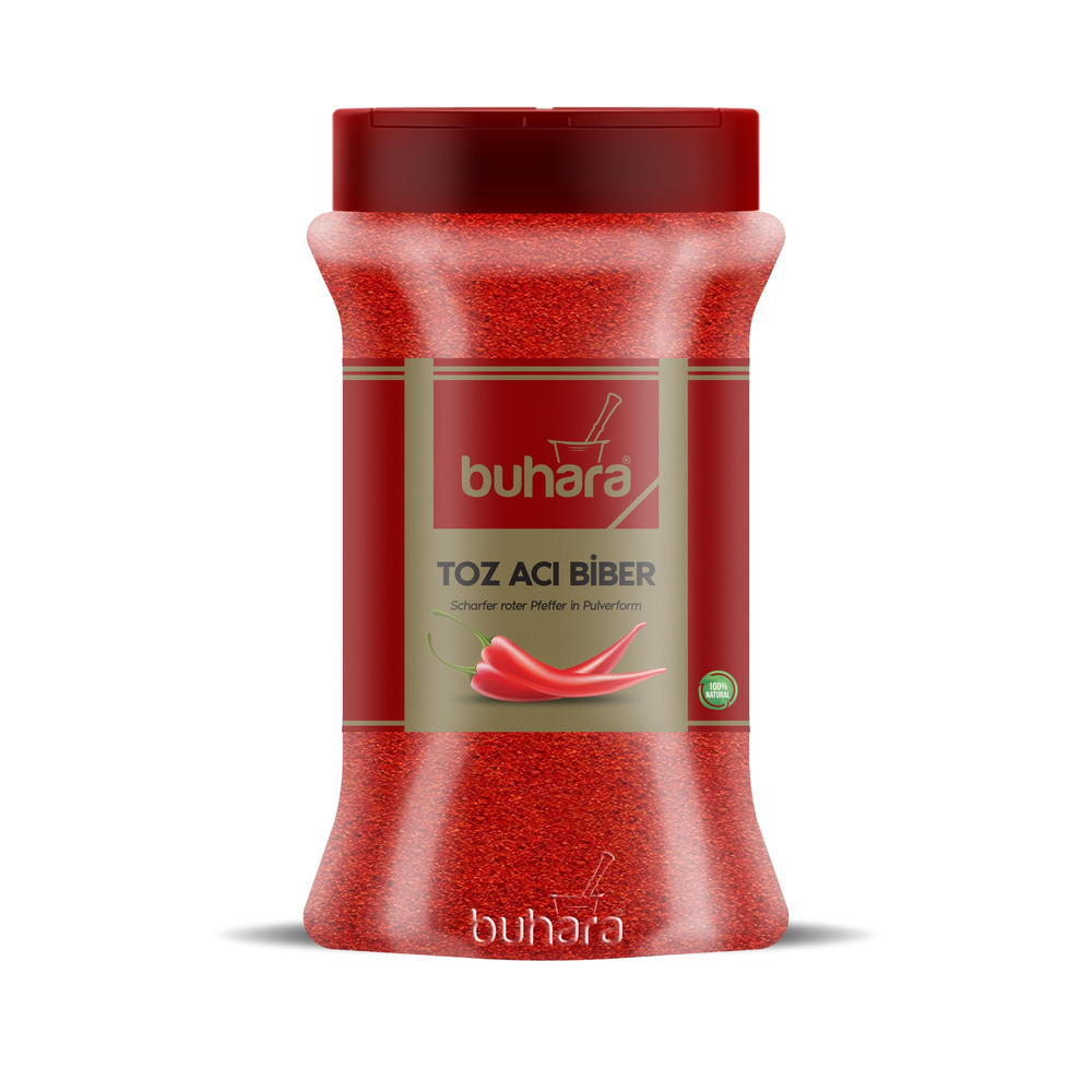 BUHARA TOZ ACI BİBER 500 GR PET - BUHARA