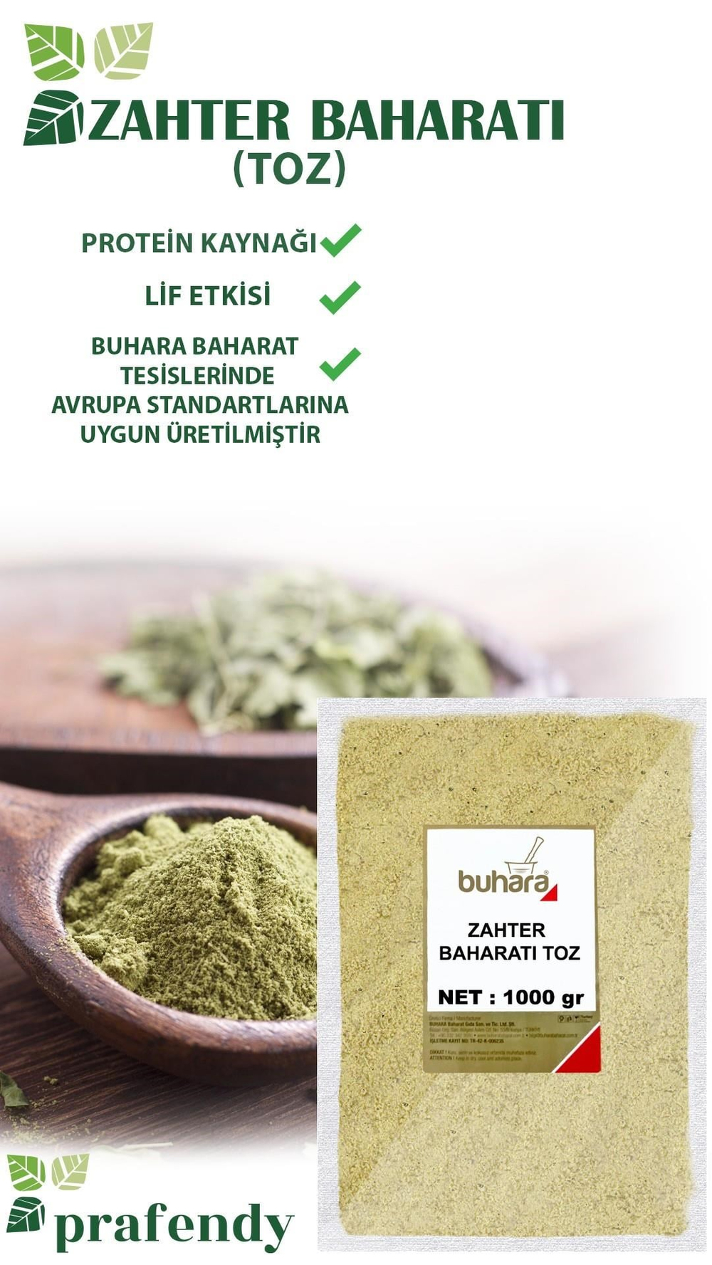 BUHARA ZAHTER 1000 GR
