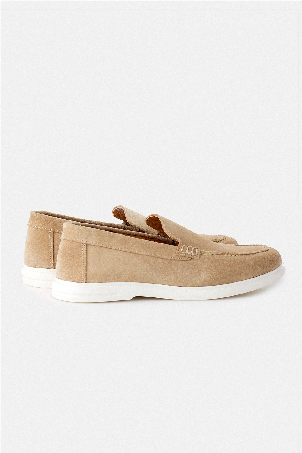 Bej Loafer Ayakkabı