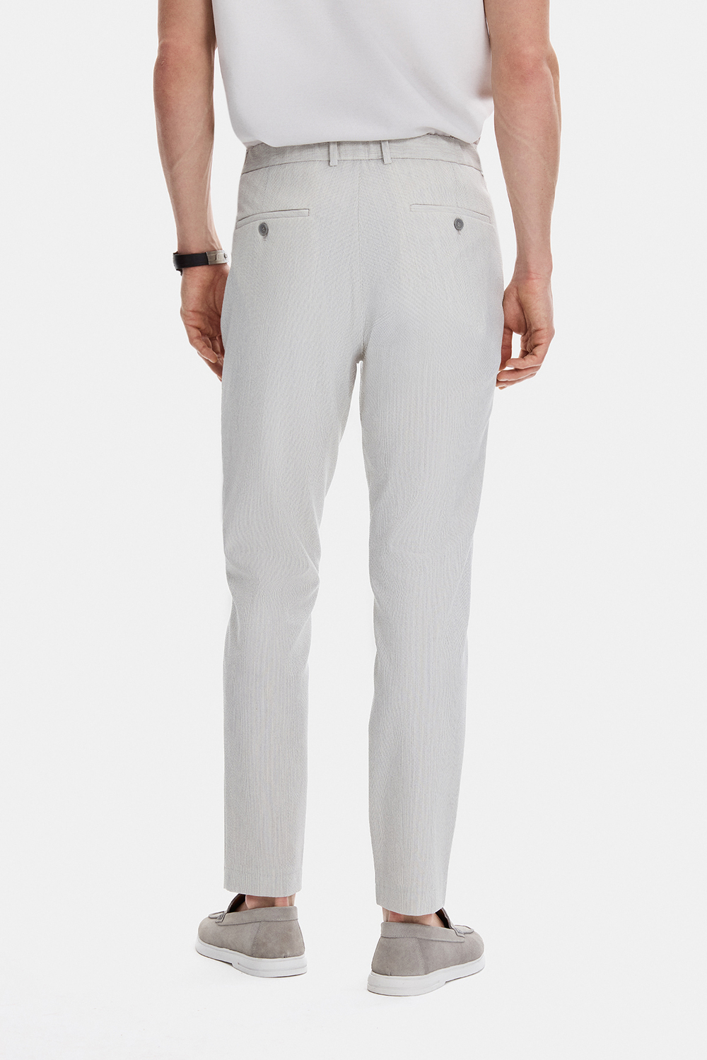Açık Gri Jogger Pantolon