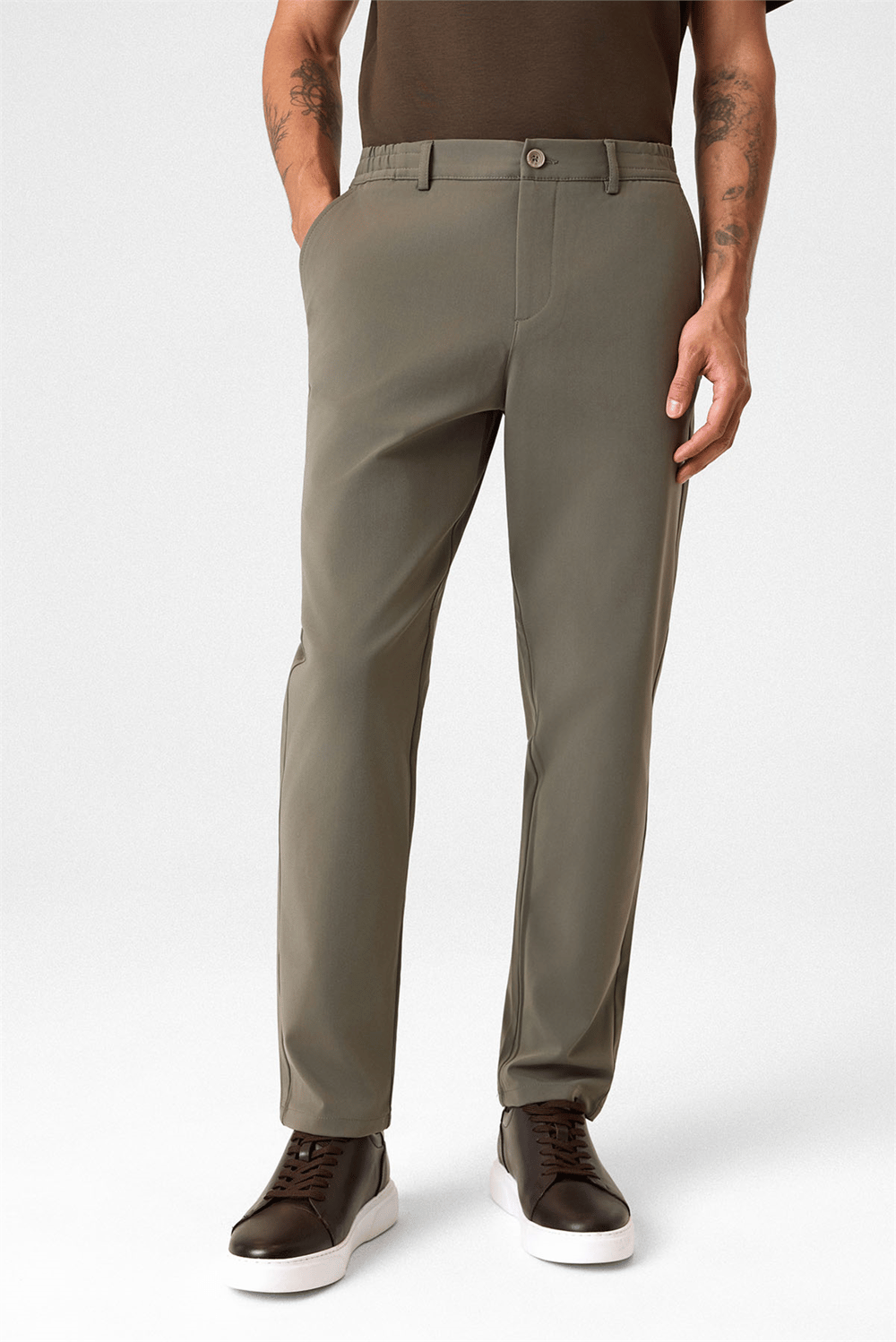 Adaçayı Comfort Slim Jogger Pantolon