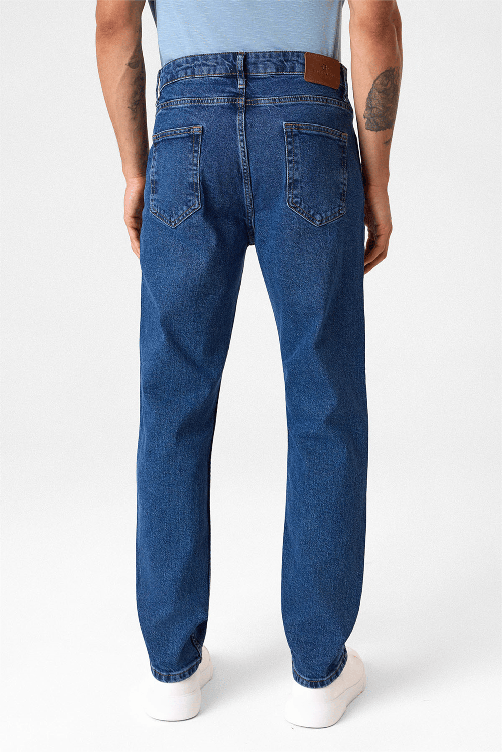Lacivert Denim Pantolon