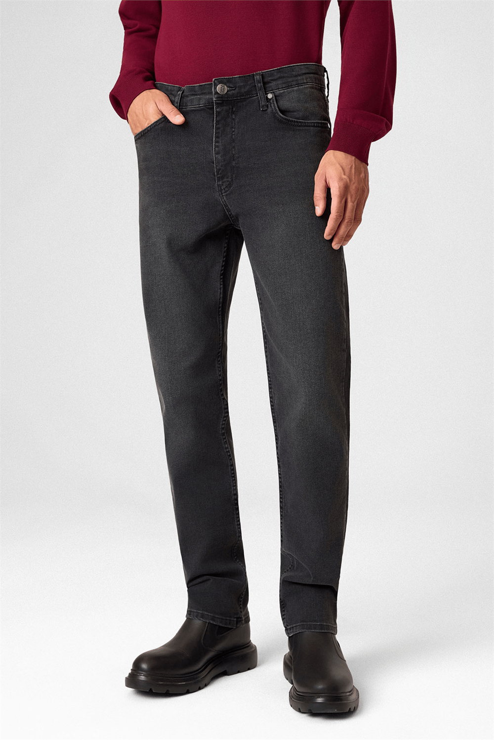 Siyah Denim Pantolon