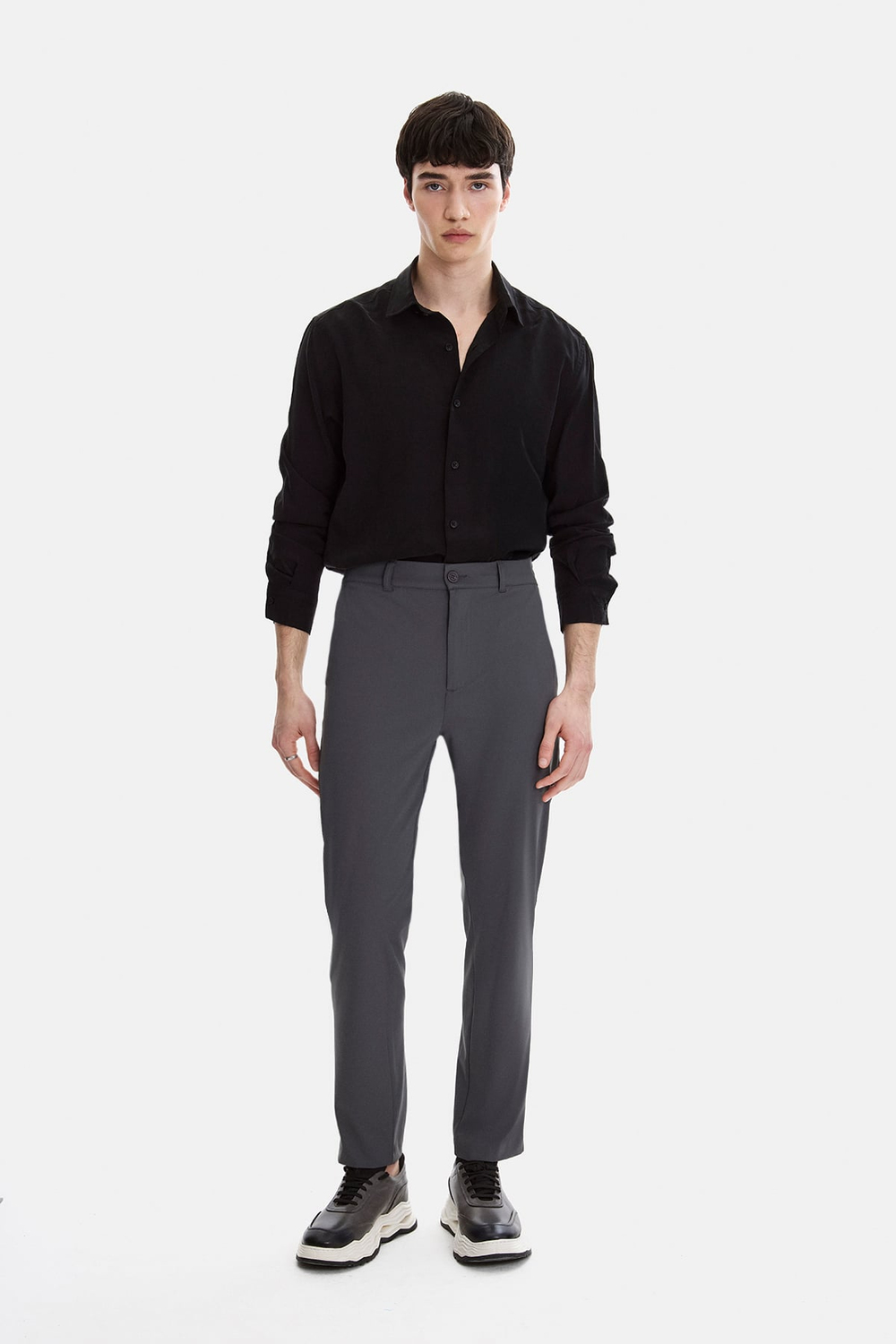 Gri Jogger Pantolon