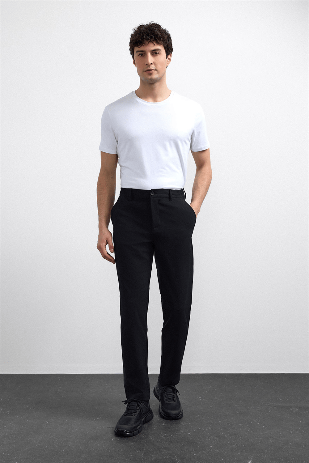 Siyah Jogger Pantolon